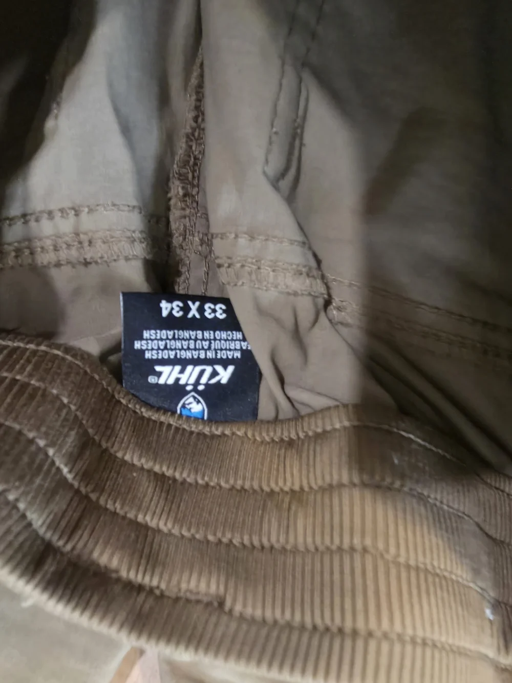 Kuhl Men's Chinos in Olive Green